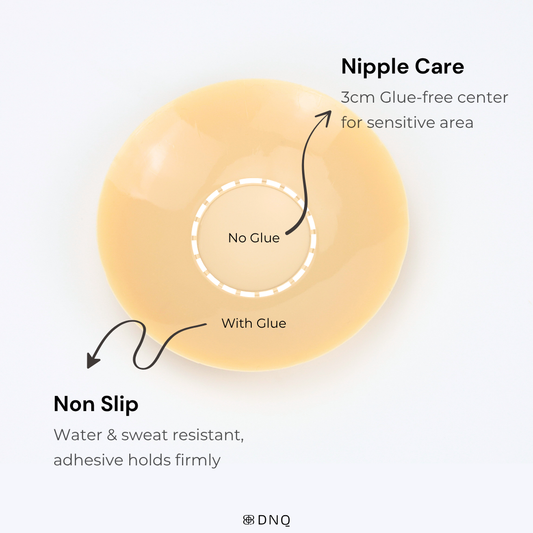 Canopy · Nipple Covers with a Glue-Free Centre, No Glue on the Nipple