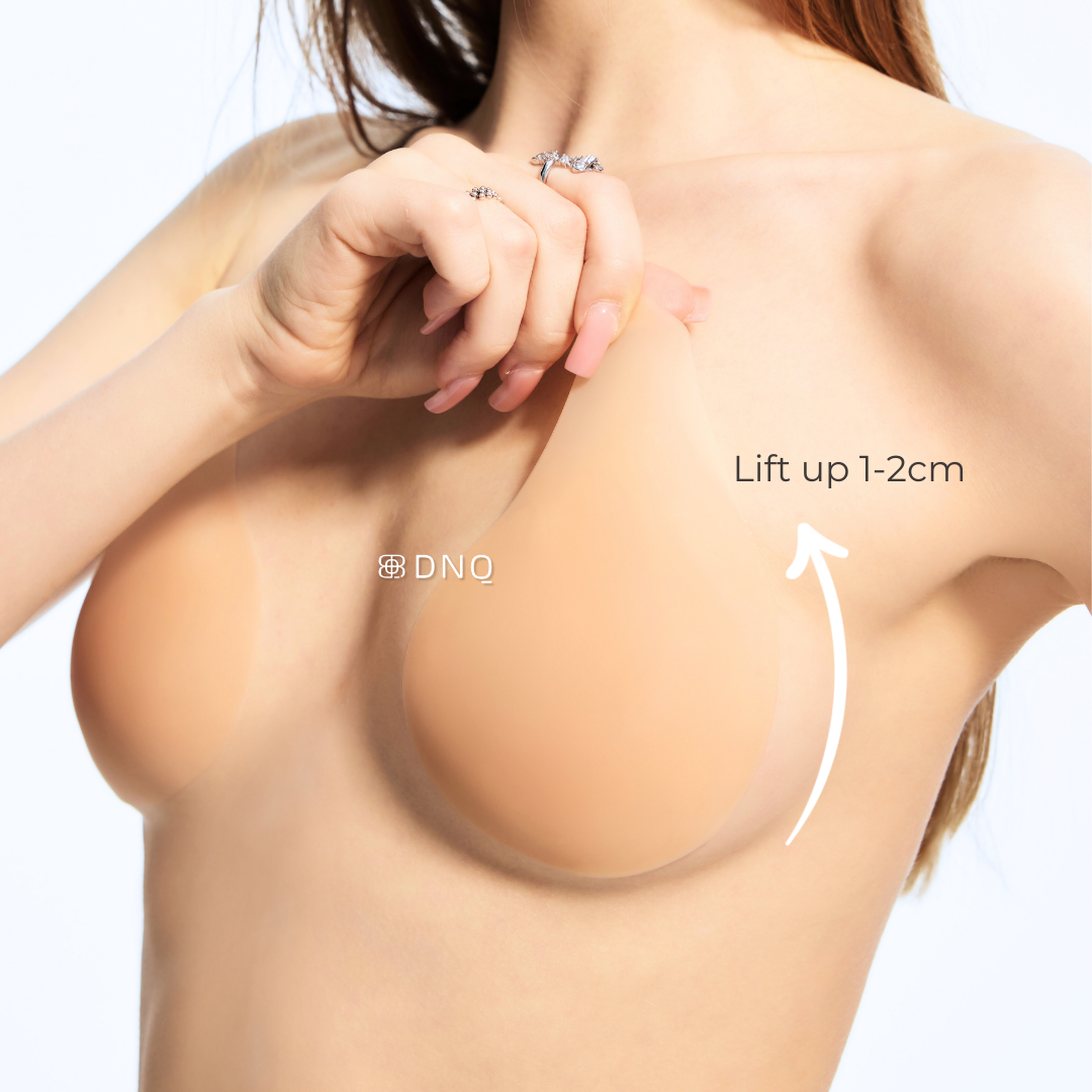 LiteLift · Ultra-Thin Lift Nipple Covers, Natural 1-2cm Lift, Invisible Edge