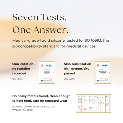 Seven tests, one answer — ISO 10993 biocompatibility results for Zero's medical-grade liquid silicone