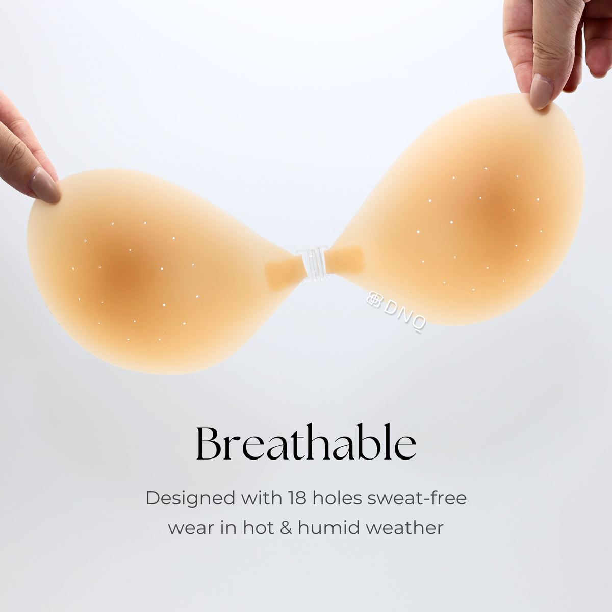 Breathable — Mist is designed with air vents for sweat-free wear in hot, humid weather