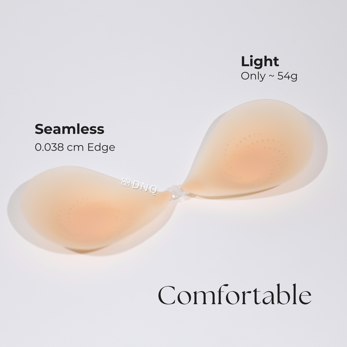 Seamless and light — a 0.038cm edge and only about 54g the pair