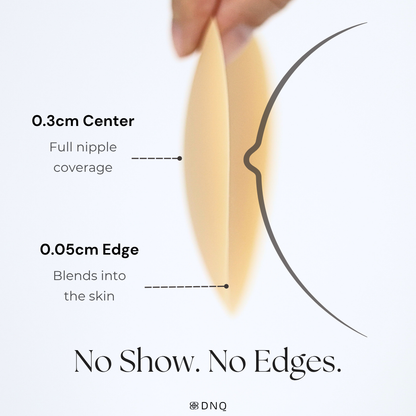 Canopy · Nipple Covers with a Glue-Free Centre, No Glue on the Nipple