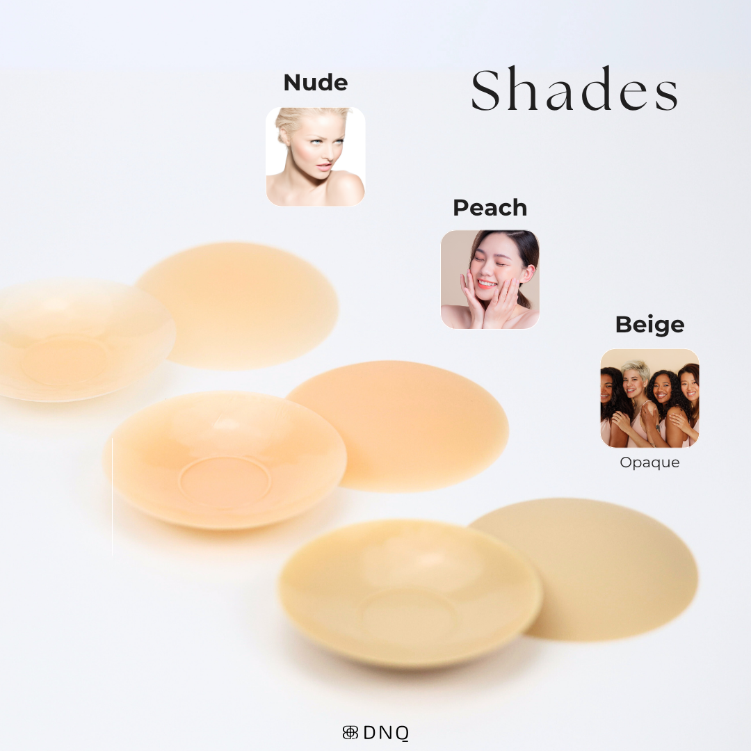 Canopy · Nipple Covers with a Glue-Free Centre, No Glue on the Nipple