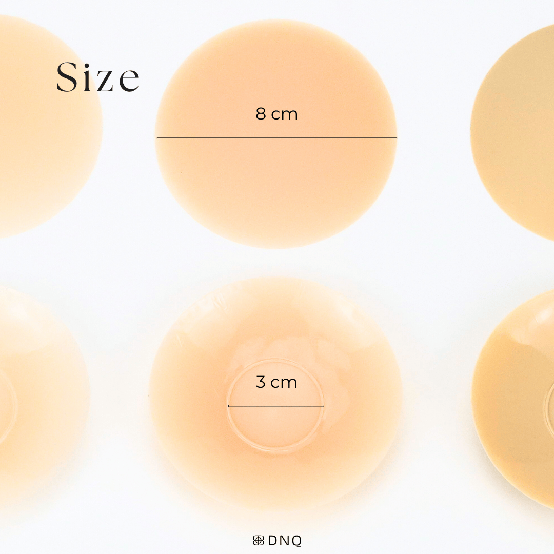 Canopy · Nipple Covers with a Glue-Free Centre, No Glue on the Nipple