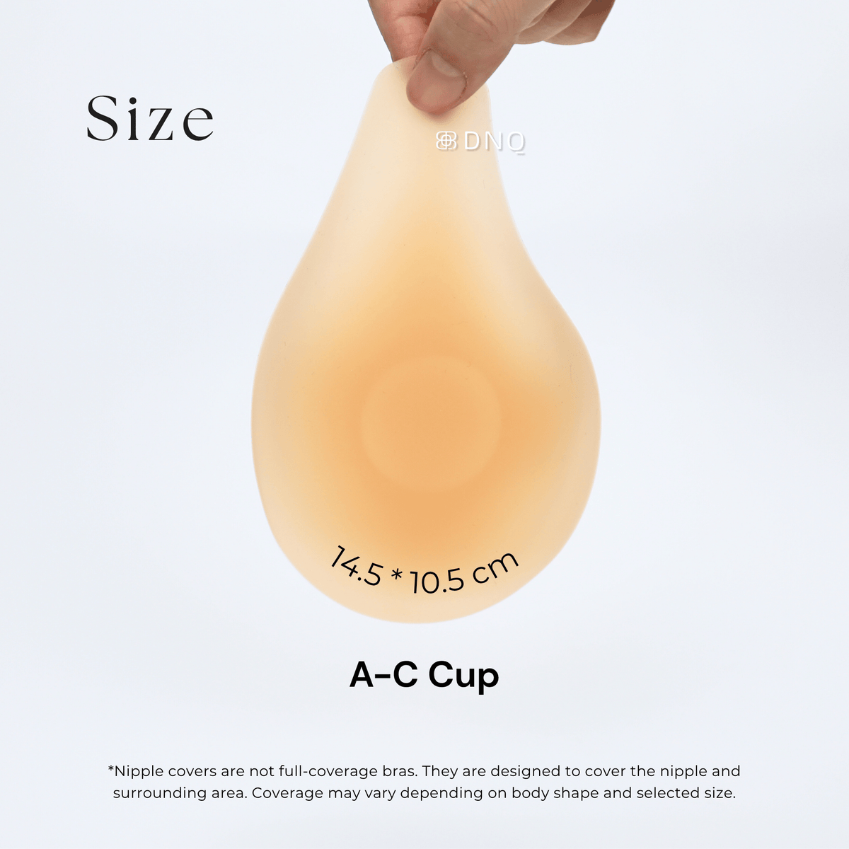 LiteLift · Ultra-Thin Lift Nipple Covers, Natural 1-2cm Lift, Invisible Edge